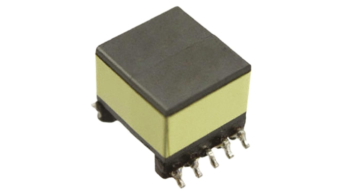 Wurth Elektronik Surface Mount Pulse Transformer 1.5:1 Turns Ratio, 9μH Prim. Inductance, 0.034Ω Prim. Resistance