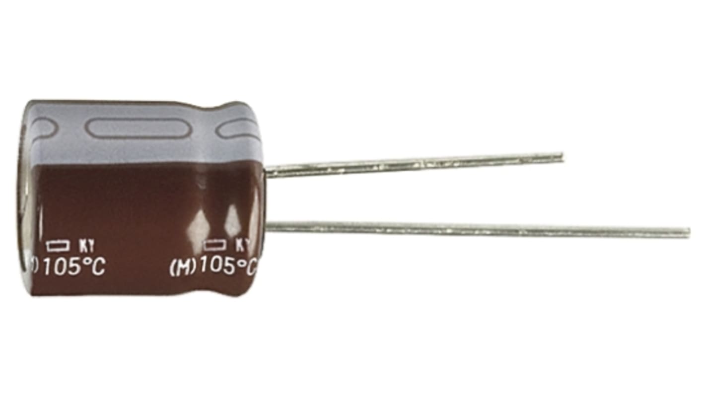 CHEMI-CON 180μF Aluminium Electrolytic Capacitor 50V dc, Radial, Through Hole - EKY-500ELL181MH20D