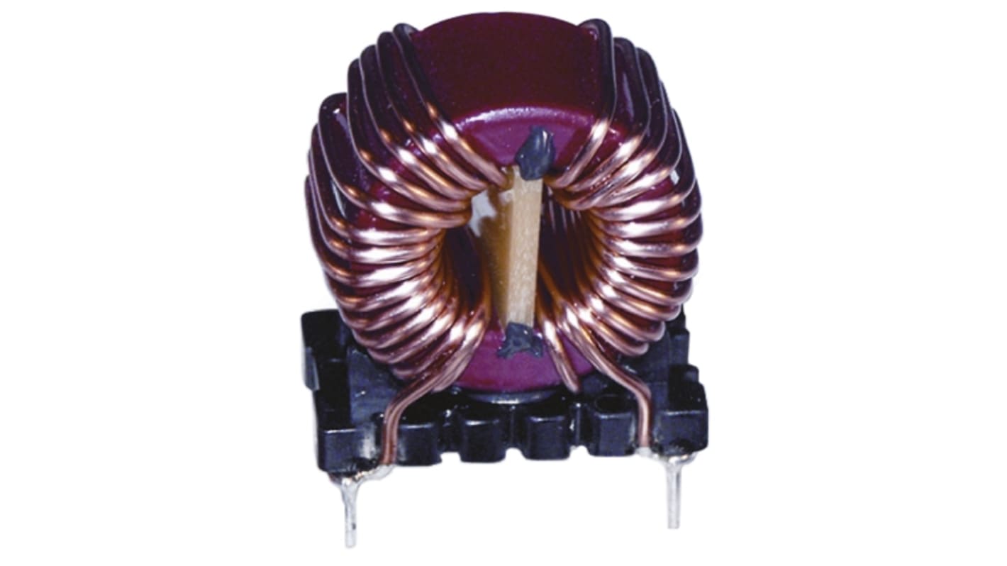 Wurth 1.8 mH ±30% Ferrite Common Mode Choke, Max SRF:10kHz, 14A Idc, 7.9mΩ Rdc 250 V ac, WE-CMB