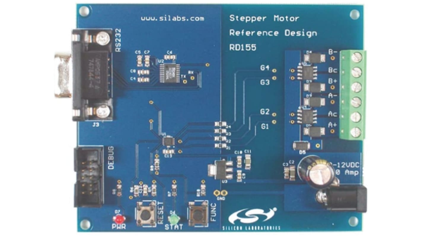 Kit de desarrollo Silicon Labs Design Board - STEPPER-MTR-RD