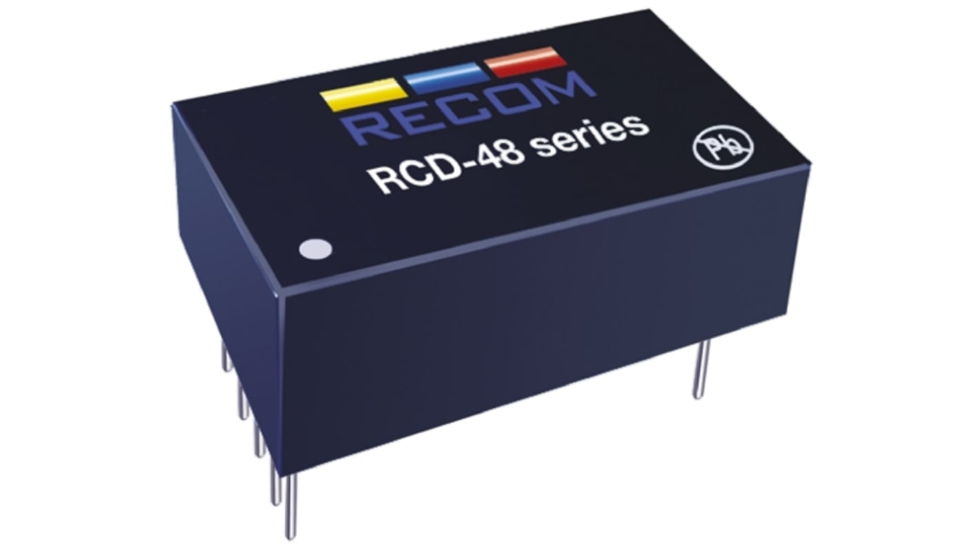 Driver LED RCD-48-0.70 Recom, 0 → 700mA out, 39.2W, 7 Pin PDIP