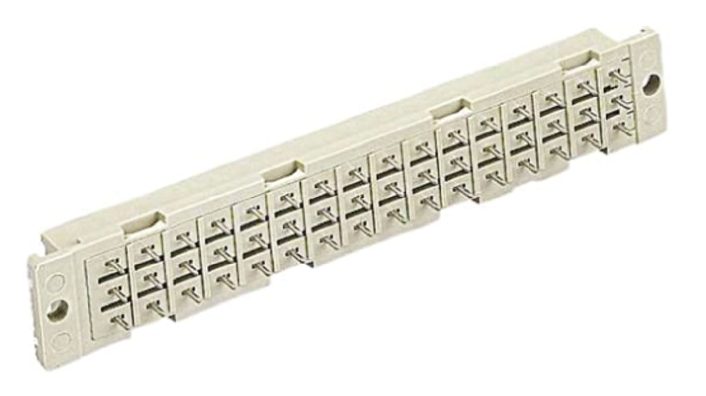 HARTING DIN 41612 48 Way 5.08mm Pitch, Straight DIN 41612 Connector, Socket
