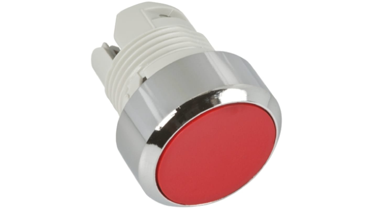 ABB 红色圆形按钮头, Φ22mm开孔, 瞬时, IP66, ABB Modular系列