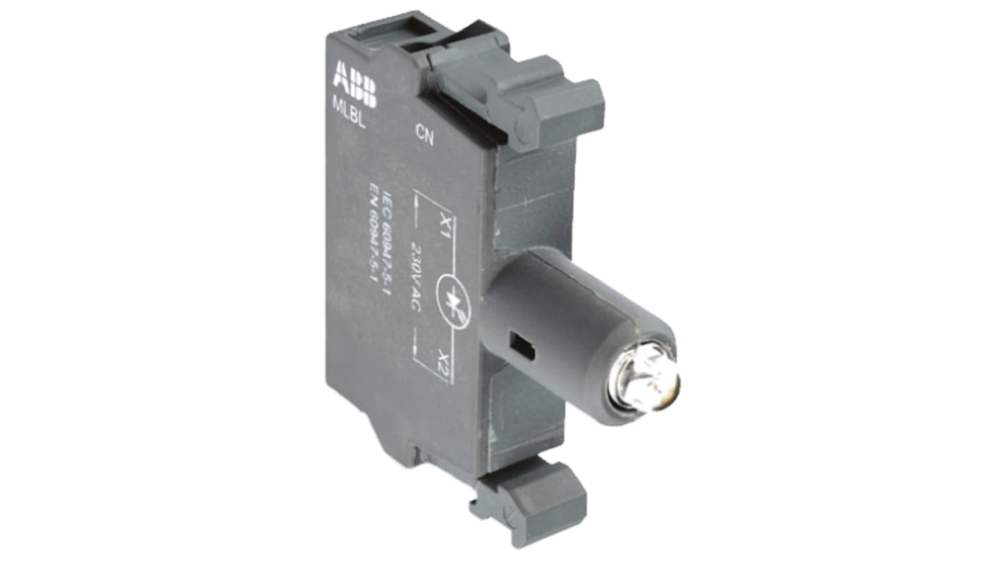 ABB Lampenfassung, ABB Modular -Serie , LED, Grün, 230 V, Typ Lichtblock