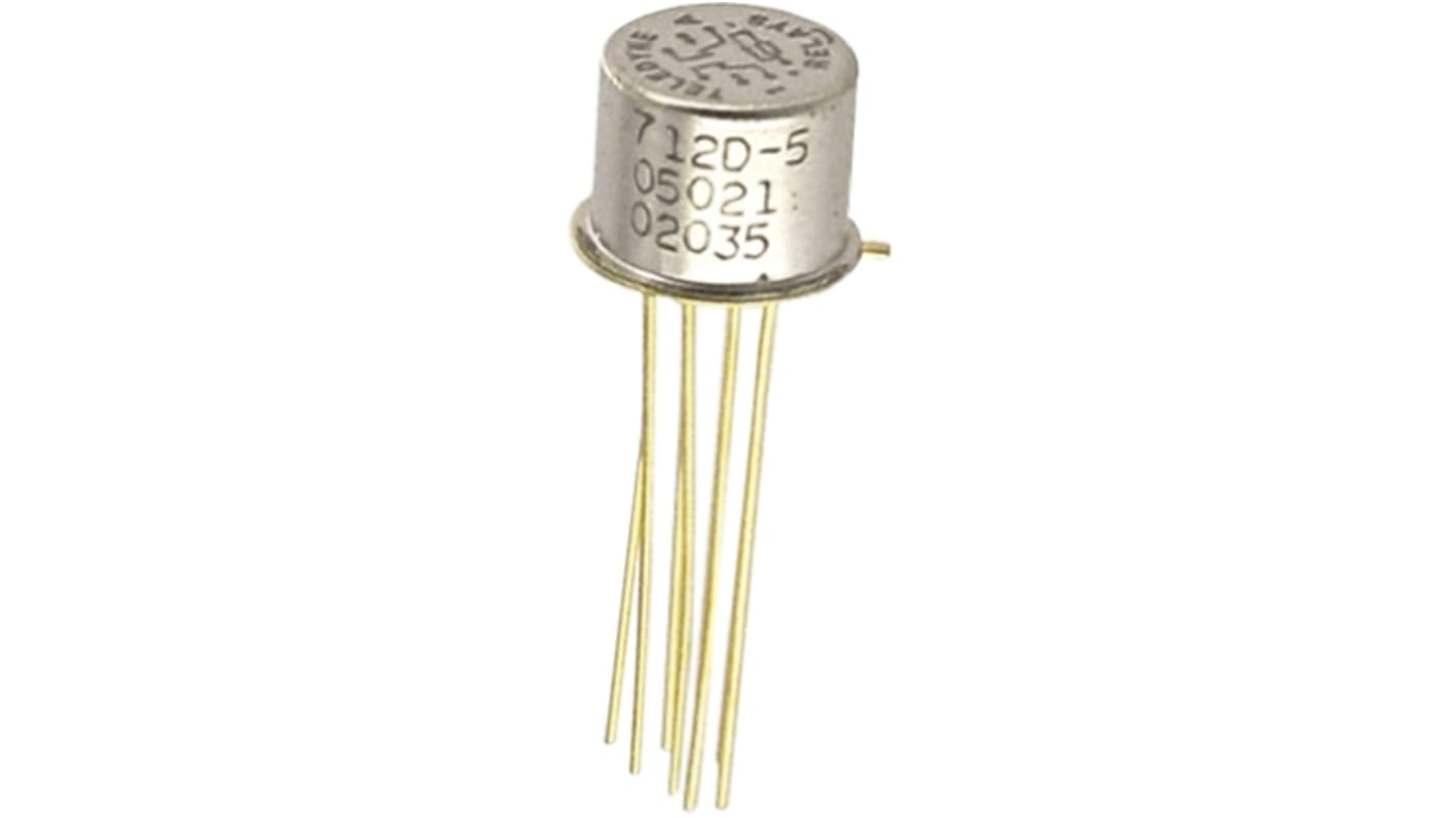 Teledyne PCB Mount RF Relay, 5V dc Coil, DPDT