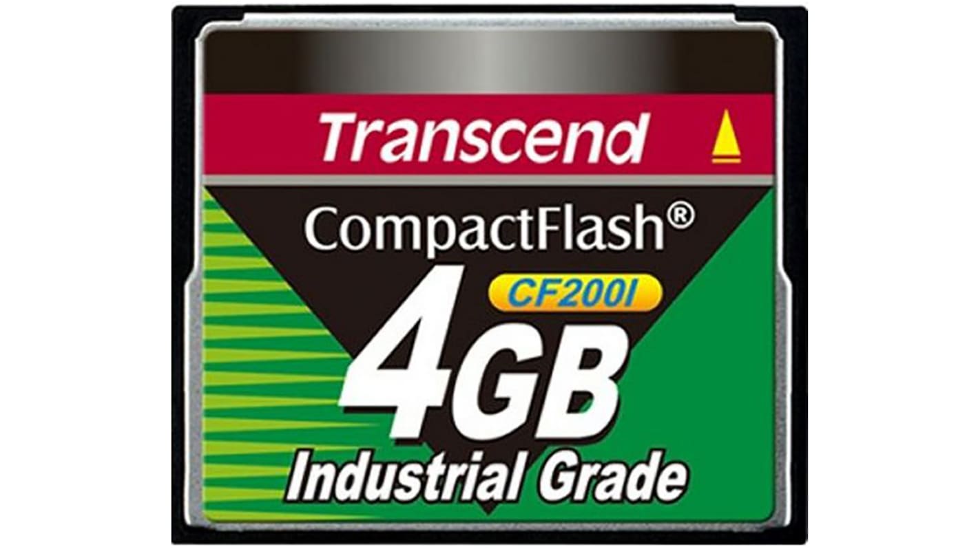 Transcend Industrial 4 GB SLC Compact Flash Card