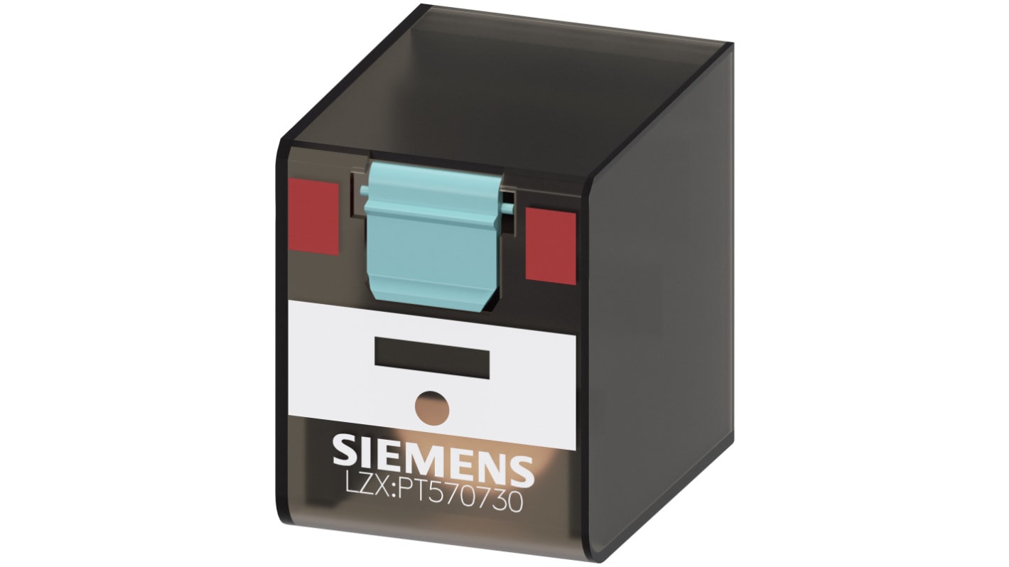 Siemens Plug In Power Relay, 115V ac Coil, 6A Switching Current, 4PDT