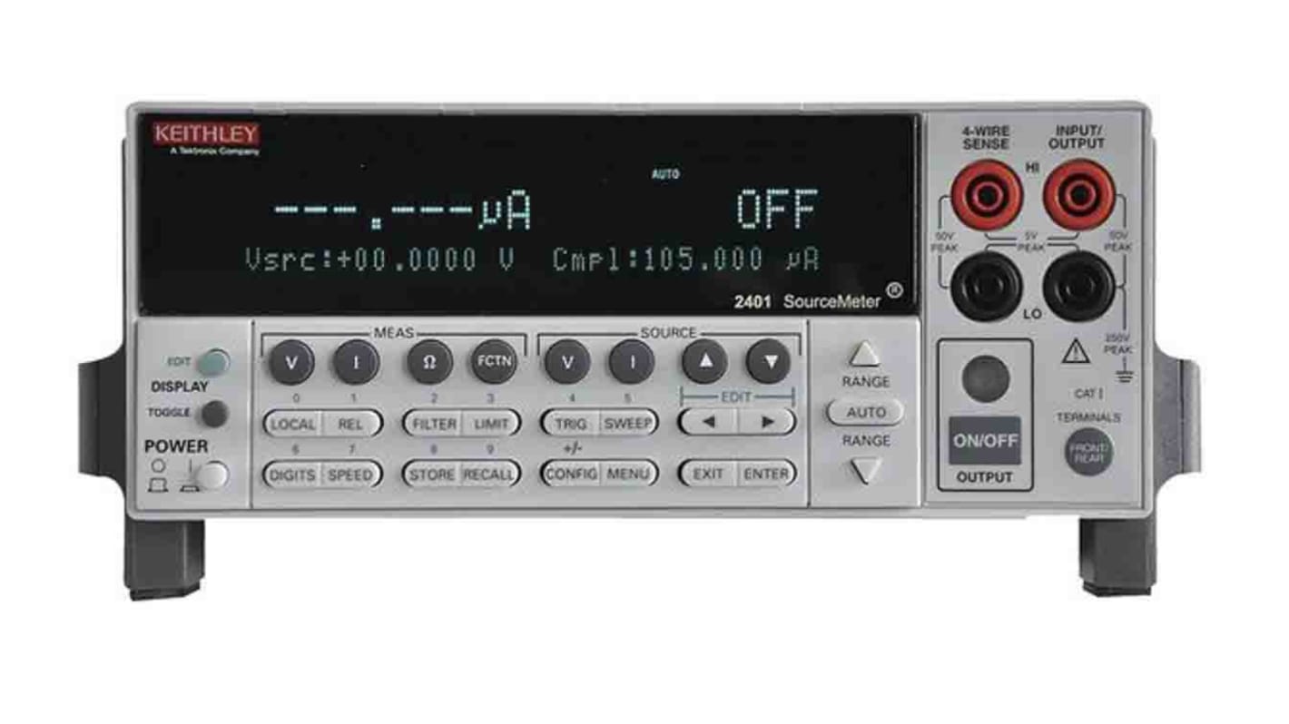 2401. | Keithley ソースメータ, 1 Ch, 2400 Series | RS 2401. | Keithley ソースメータ, 1 Ch, 2400 Series | RS