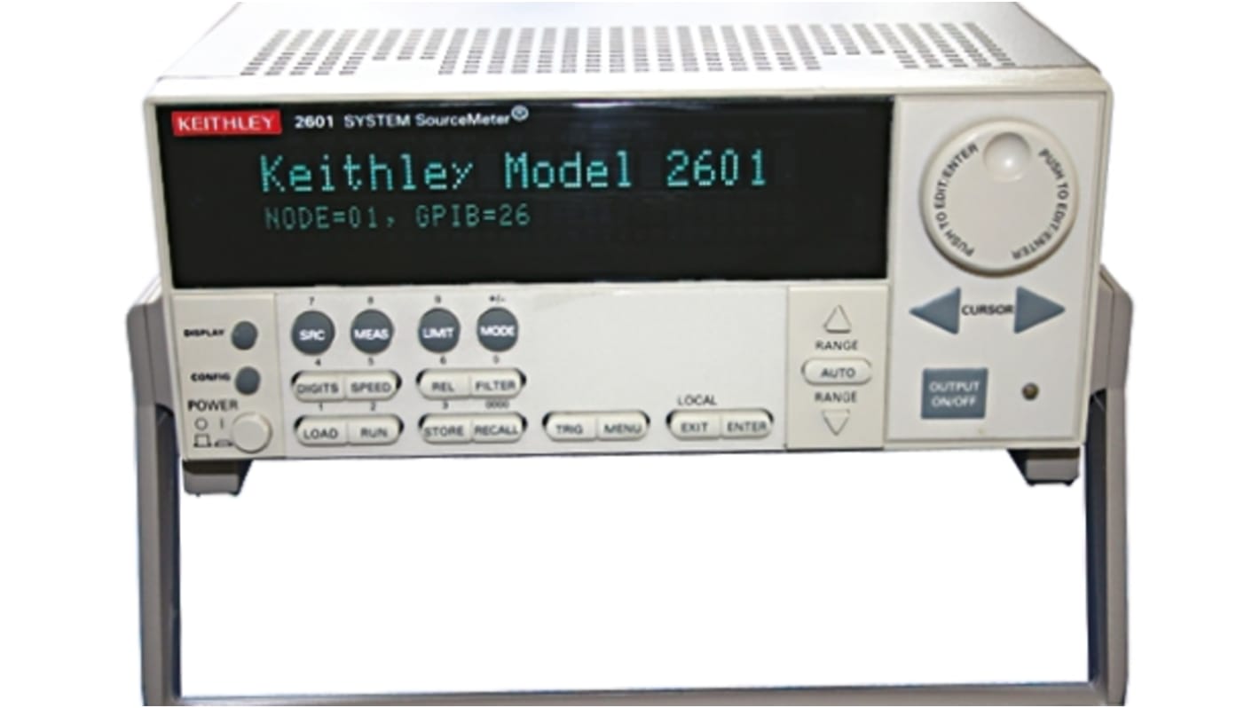 Keithley 2600 Series Source Meter, ±200 mV → ±200 V, 2-Channel, ±1 nA → ±10 A, 30.3 W Output