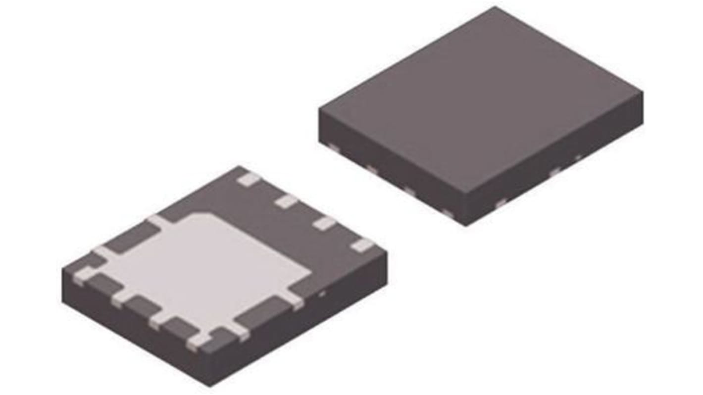 Dual N-Channel MOSFET, 30 A, 40 A, 25 V, 8-Pin Power 56 onsemi FDMS3602S