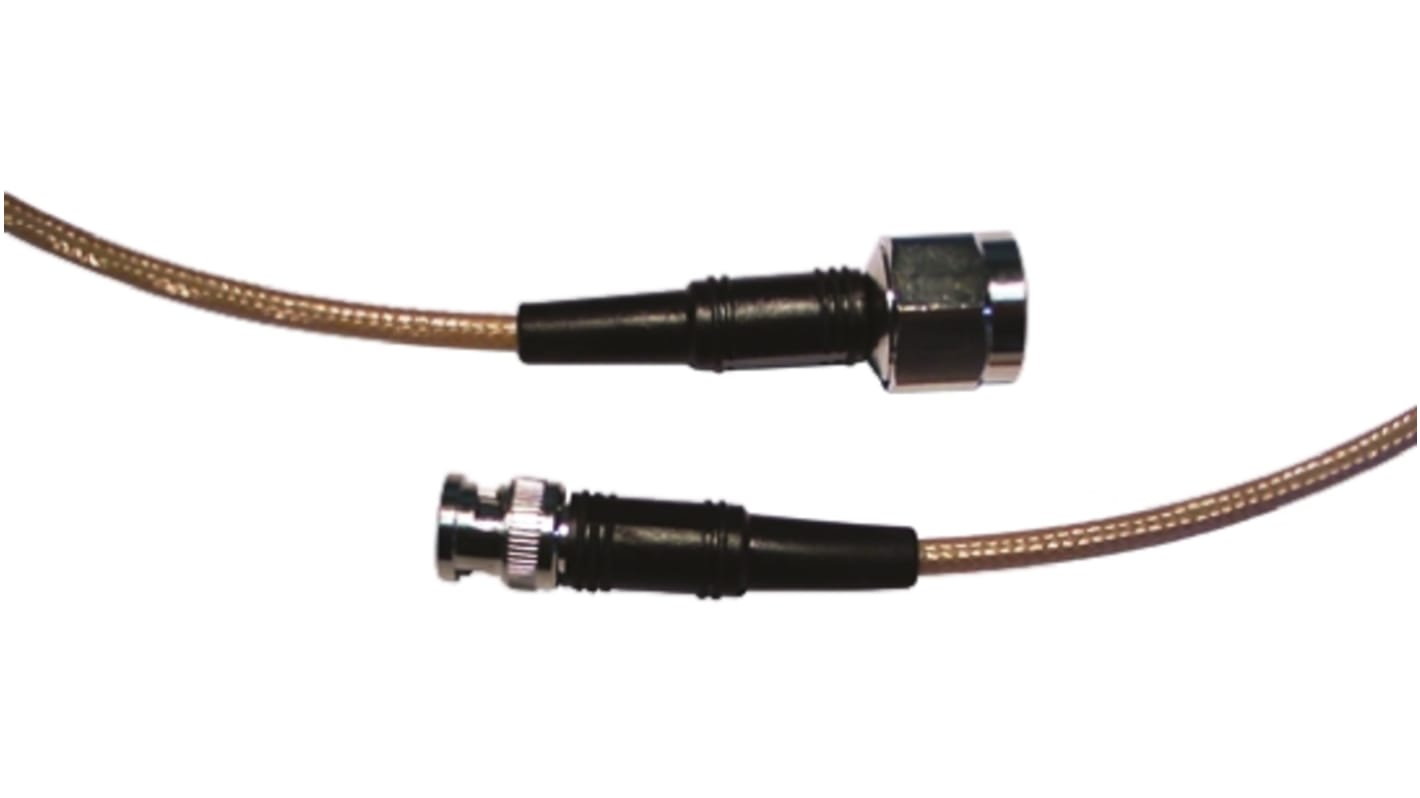 Atem BNC to N Type Coaxial Cable, RG142 Coaxial, Terminated