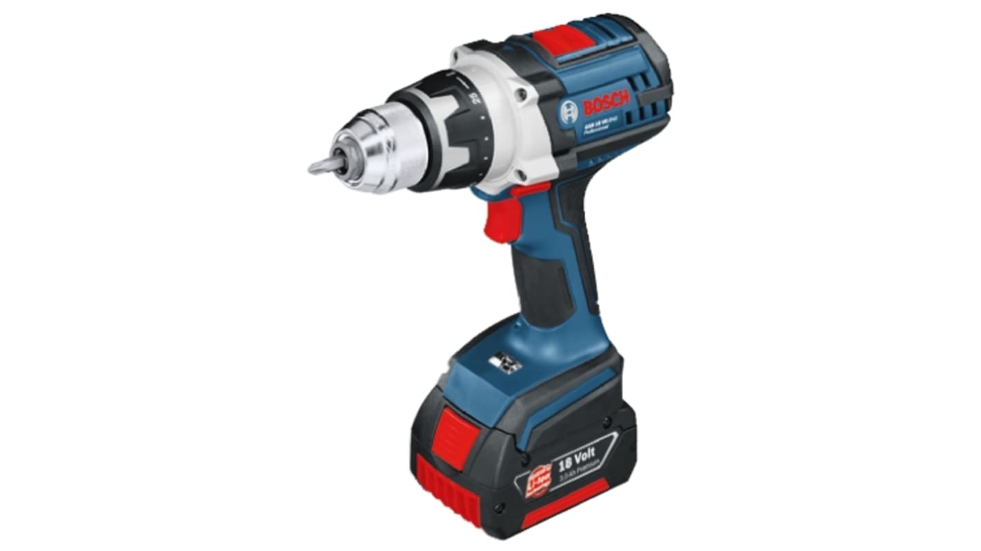 GSR 18 VE2 LI Bosch GSR Autolock 18V Cordless Drill Driver Li ion Type G British 3 Pin RS