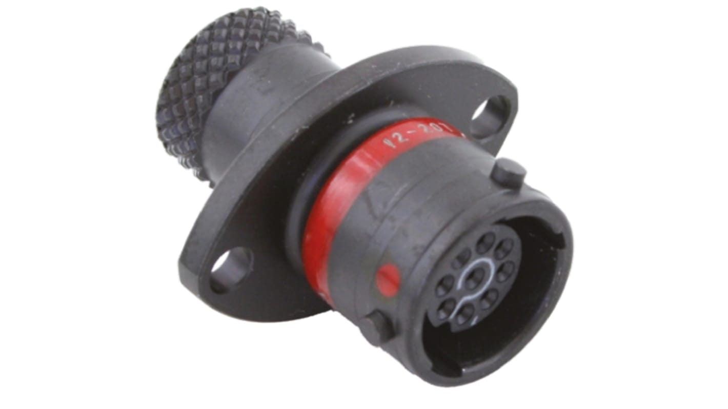 Souriau Sunbank by Eaton Circular Connector, 9 Contacts, Panel Mount, Socket, Female, IP67, 8STA Series