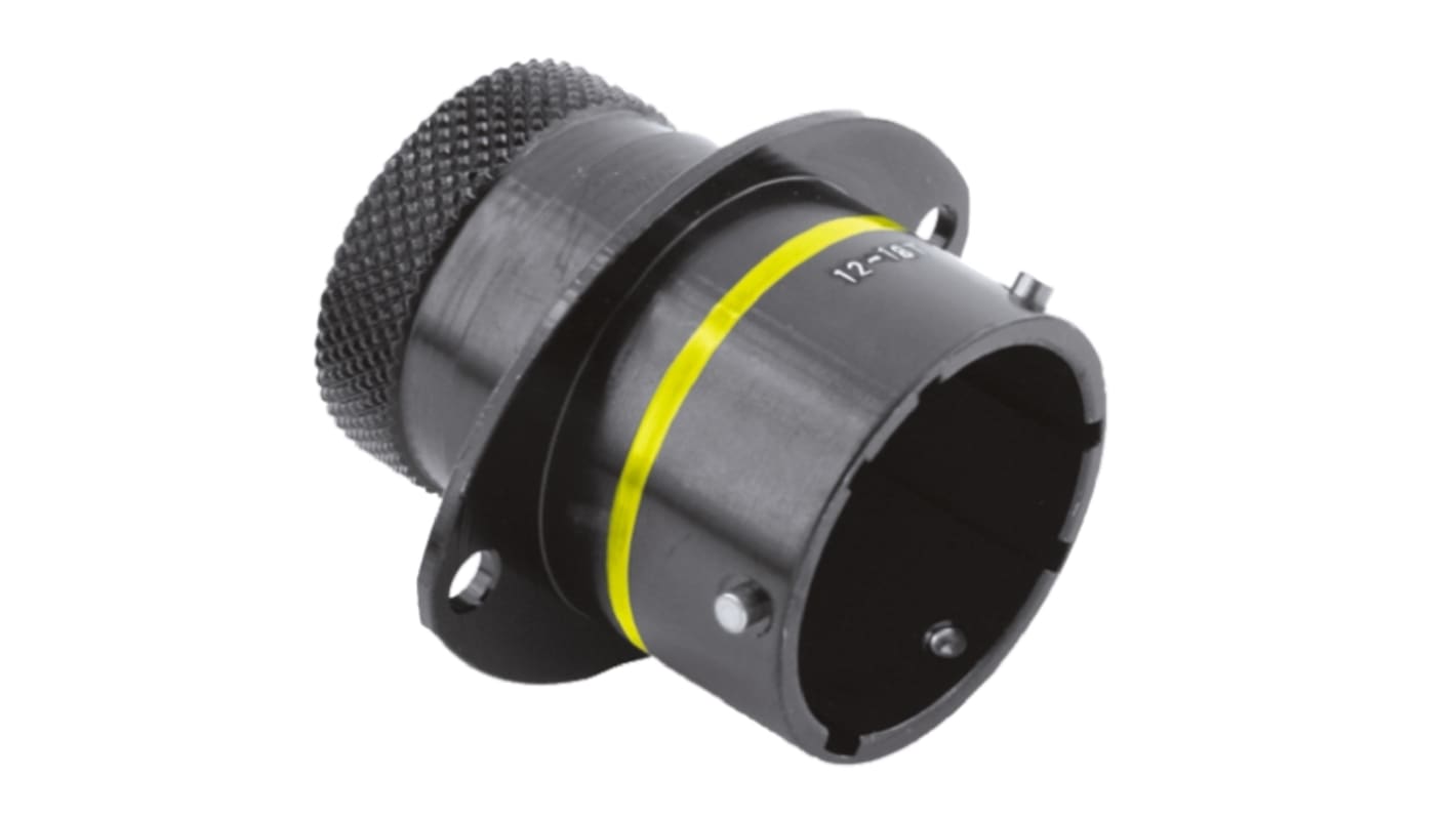Souriau Connector, 55 Contacts, Panel Mount, Socket, Male, IP67, 8STA Series