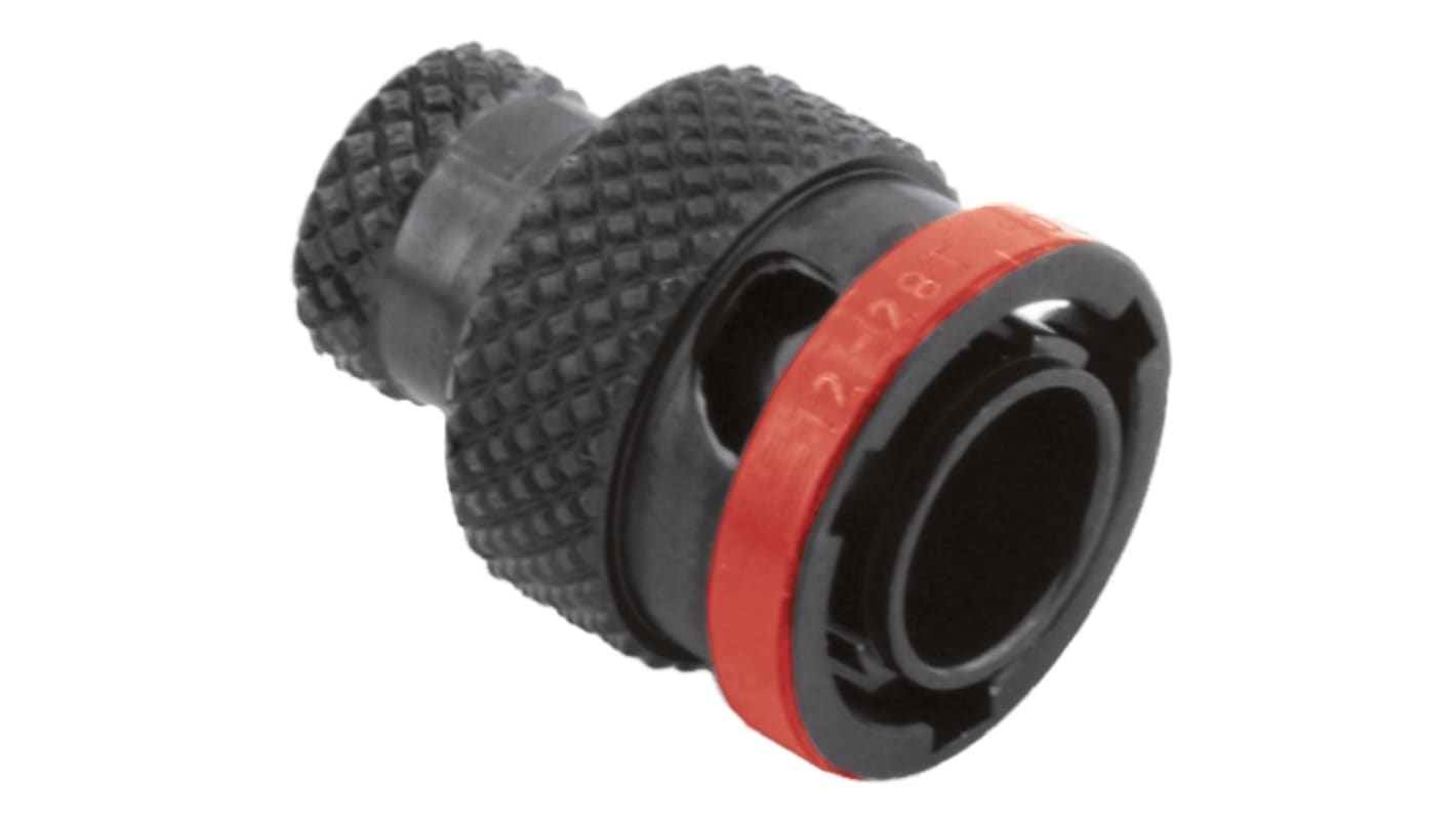 Souriau Connector, 6 Contacts, Cable Mount, Plug, Male, IP67, 8STA Series