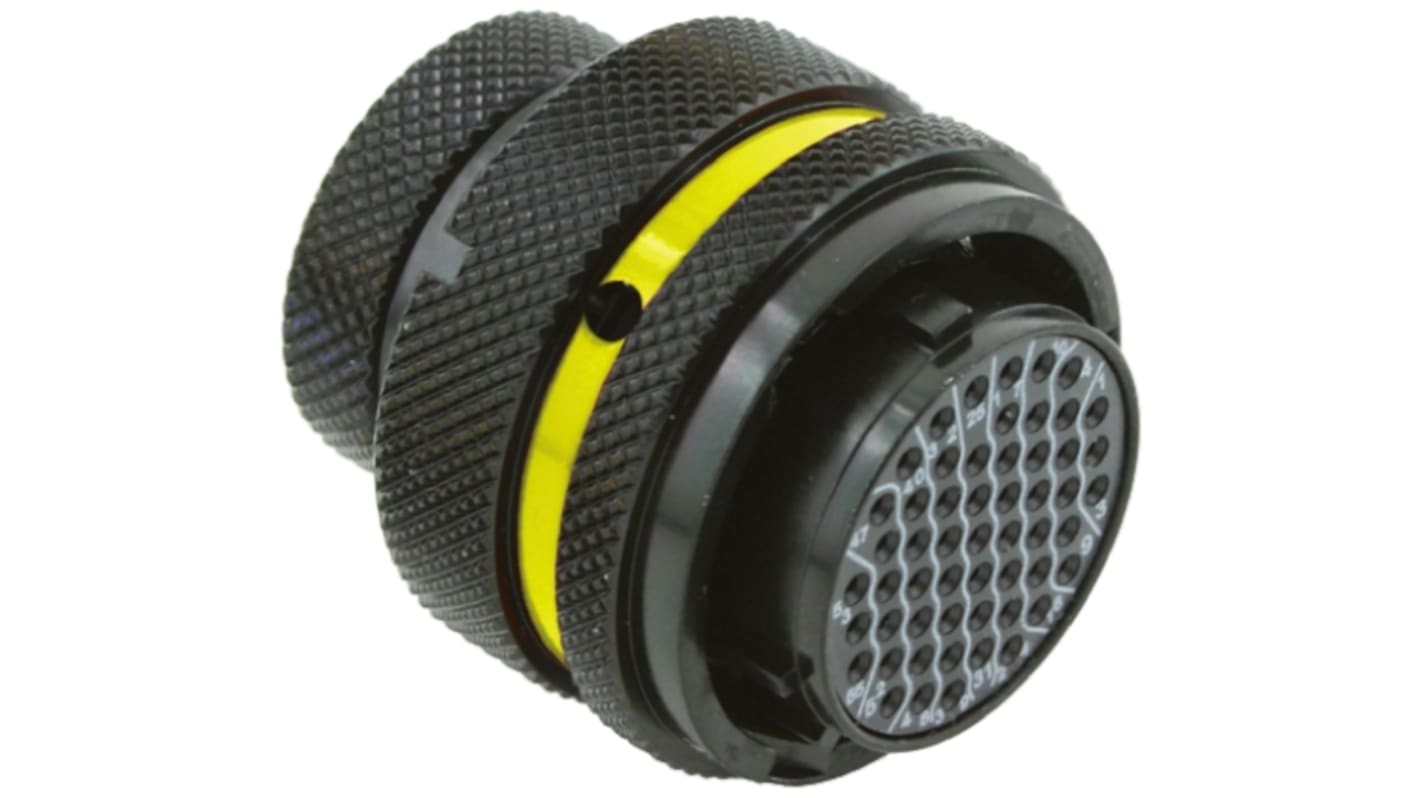 Souriau Sunbank by Eaton Circular Connector, 55 Contacts, Cable Mount, Plug, Female, IP67, 8STA Series