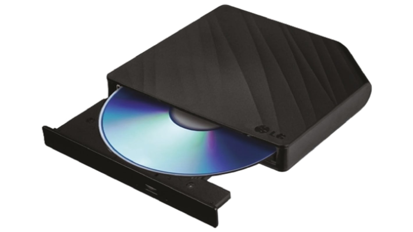 Lettore DVD Esterno USB LG, 135.5 x 144 x 19mm