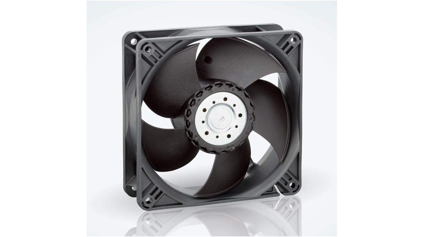Ventilateur axial 4400 ebm-papst 24 V dc, 168m³/h, 119 x 119 x 38mm, 3.2W