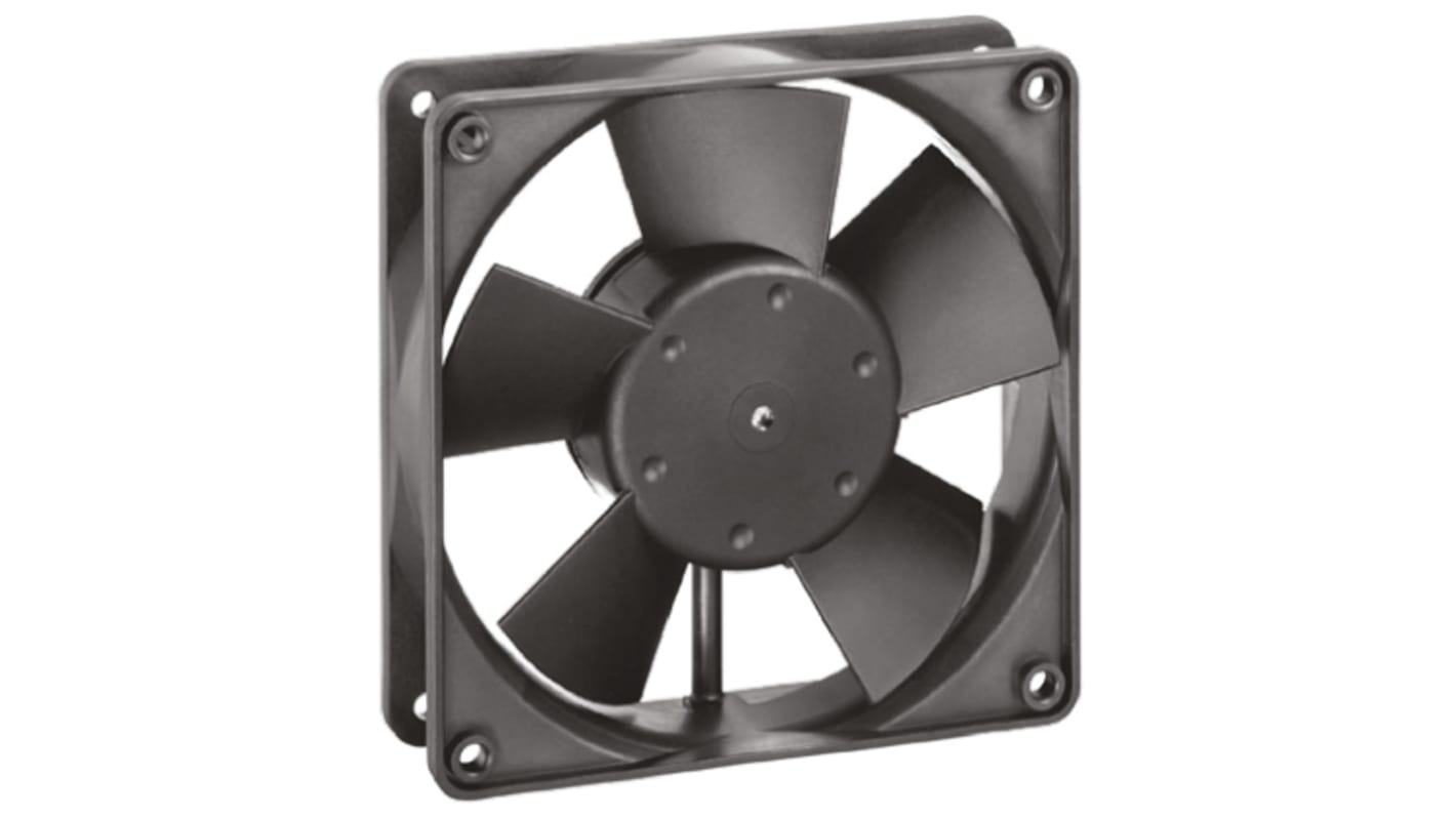 Ventilateur axial 4300 ebm-papst 12 V dc, 95m³/h, 119 x 119 x 32mm, 1.2W