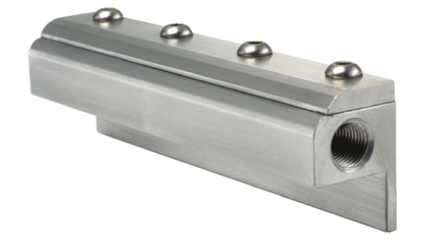 Meech A8 Luftklinge, 600mm BSP 1/4 58cfm, Aluminium, 6.8 bar max.