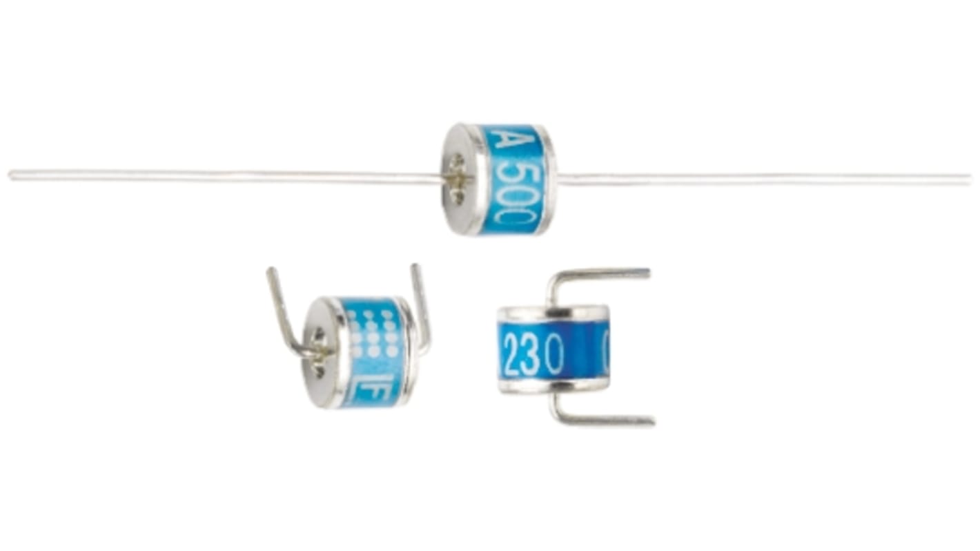 Tubo de descarga de gas Littelfuse, Protector 2 Electrodos, 1kA, 276V, Axial