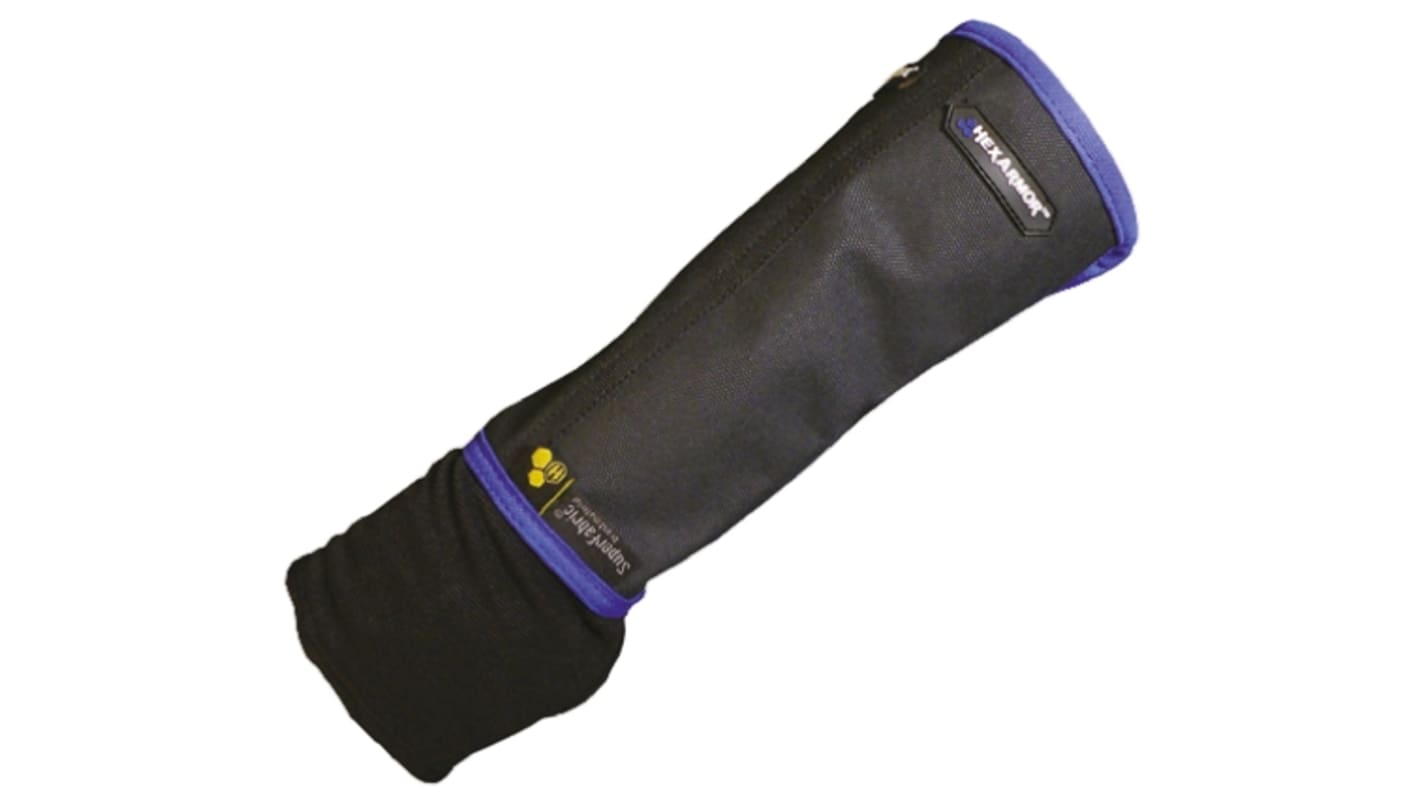 Protector de brazo Polyco Healthline HEXAG8TW 8 Negro 4 Resistente a la abrasión, resistente a cortes, resistente a