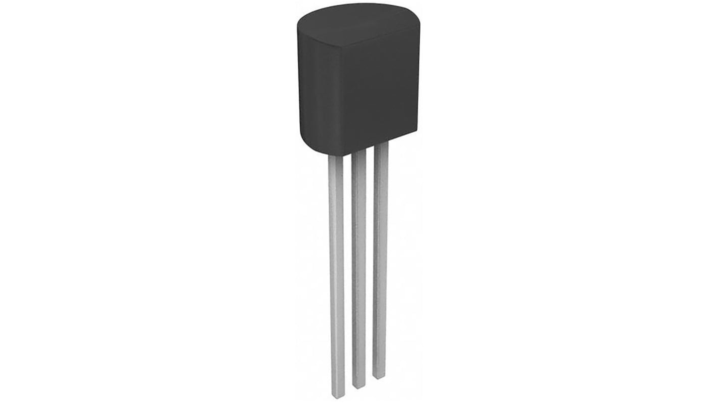 Texas Instruments Temperature Sensor, Voltage Output, Through Hole Mount, Analogue, ±1.8°F, 3 Pins