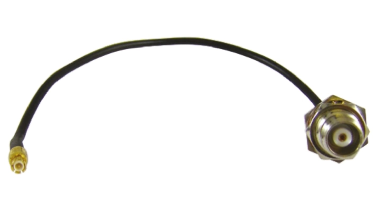 RF Solutions Female TNC to Male MCX, 200mm, Terminated50 Ω