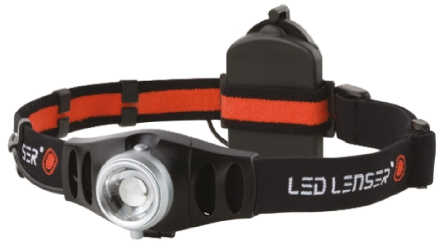 Led Lenser H7R Akku Stirnlampe LED Schwarz im Alu-Gehäuse , 200 lm / 150 m