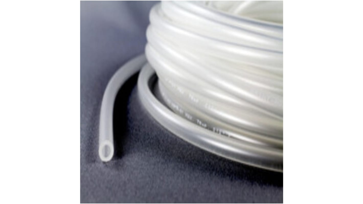 Saint Gobain Tygon® XL-60 TPE, Flexible Tube, 4.8mm ID, 8mm OD, Clear, 15m