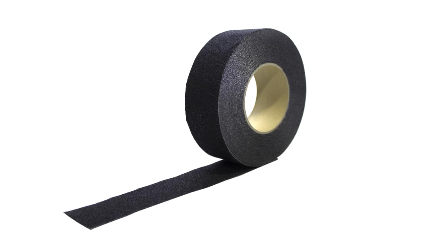 RS PRO Polypropylen Trassierband Schwarz Typ , Stärke 1.05mm, 50mm x 18.3m