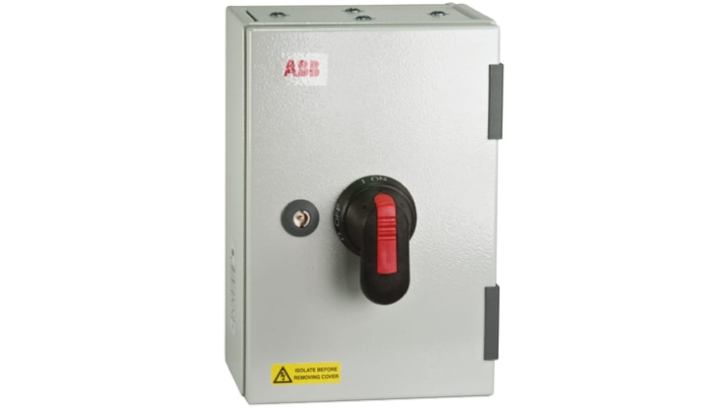 ABB 4P Pole Isolator Switch - 80A Maximum Current, IP65