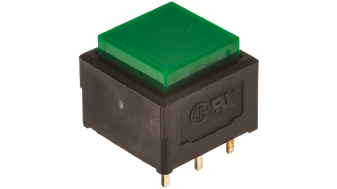 Copal Electronics Push Button Switch, Momentary, PCB, SPDT