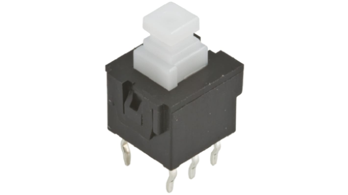 TPL1-01 | Nidec Components 押しボタンスイッチ, ラッチ, SPDT TPL1-01 | Nidec Components 押しボタンスイッチ, ラッチ, SPDT