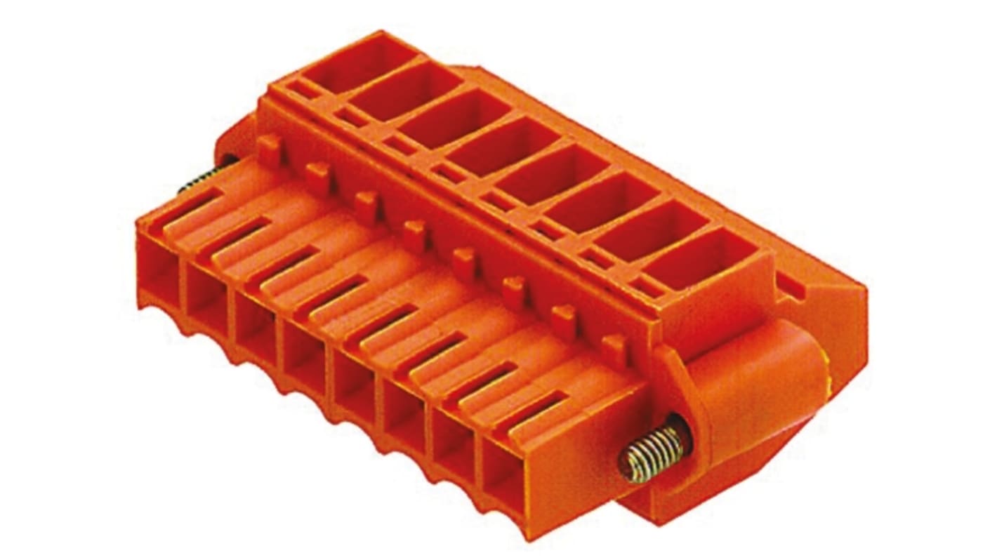 Morsettiera per circuito stampato WeidmÃller, passo 3.5mm, Montaggio su cavo