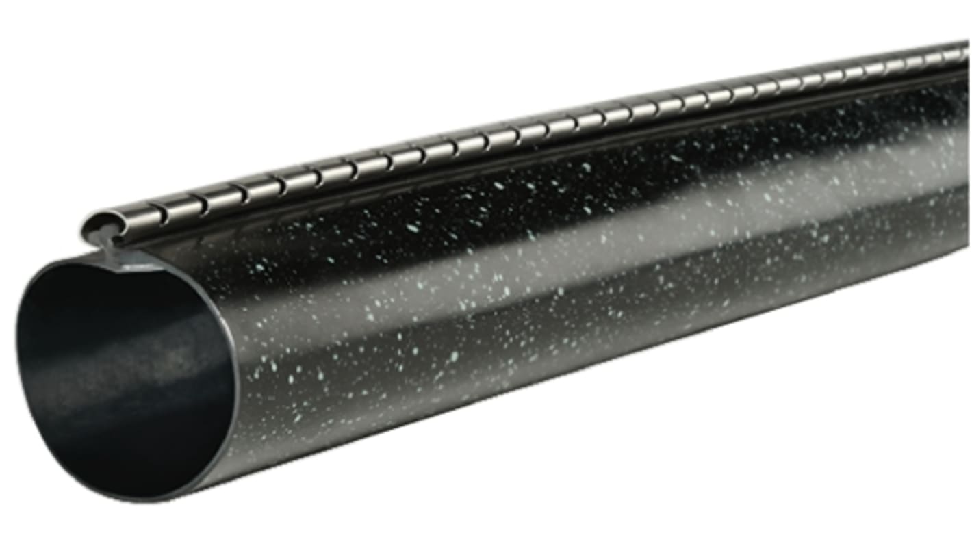 HellermannTyton Adhesive Lined Heat Shrink Tubing, Black 139mm Sleeve Dia. x 1m Length 4.5:1 Ratio, RMS Series