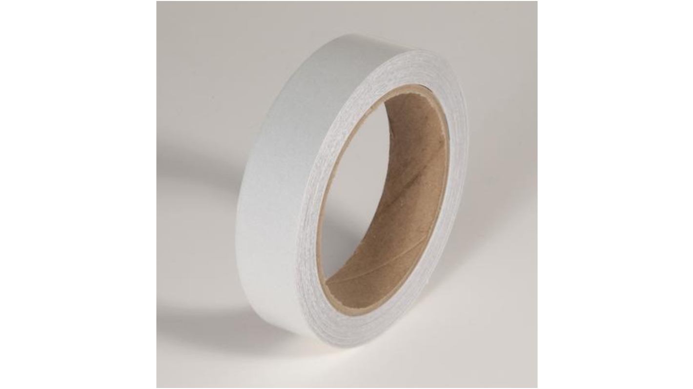 RS PRO White Reflective Tape 25mm x 9m