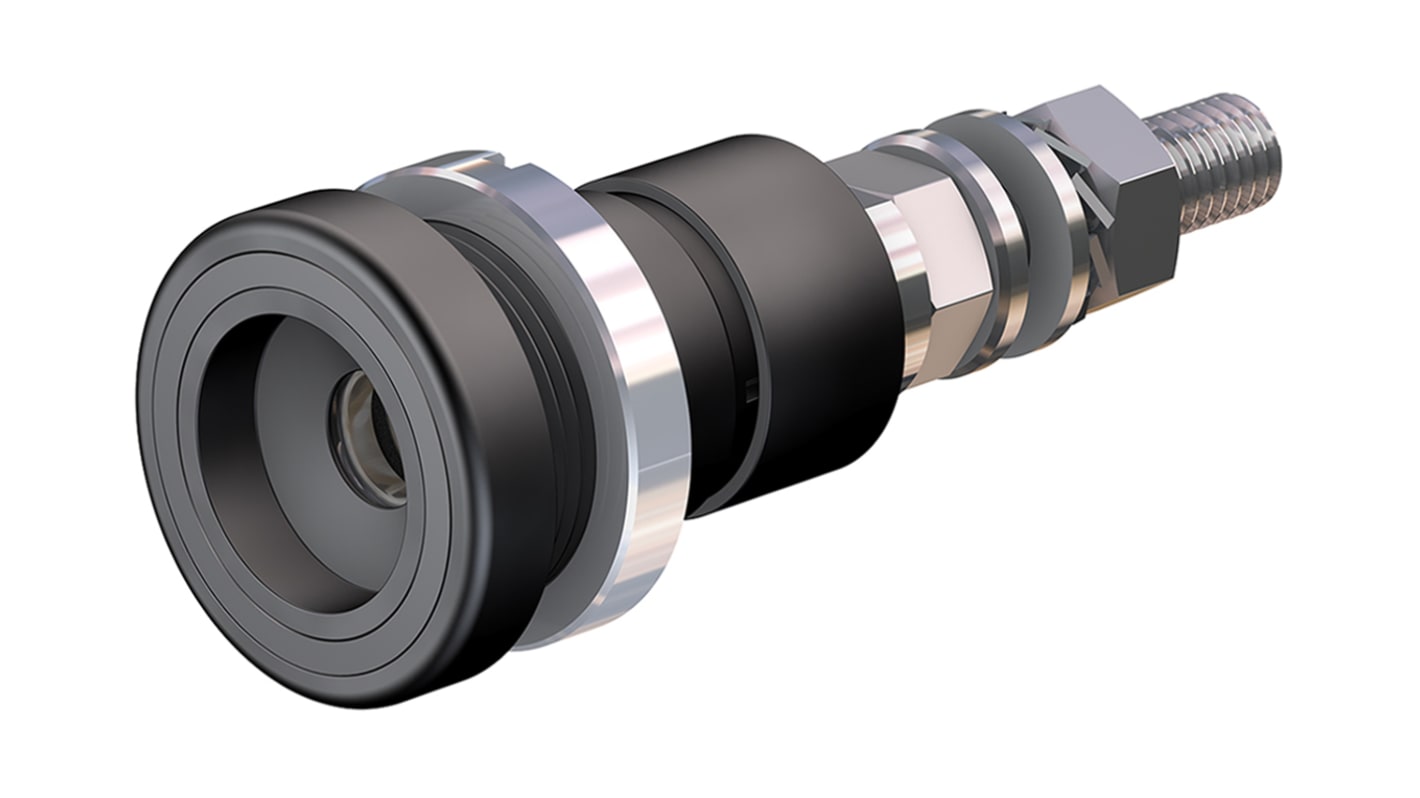 Connettore di test Staubli, Femmina, Grigio, 100A, 6 mm