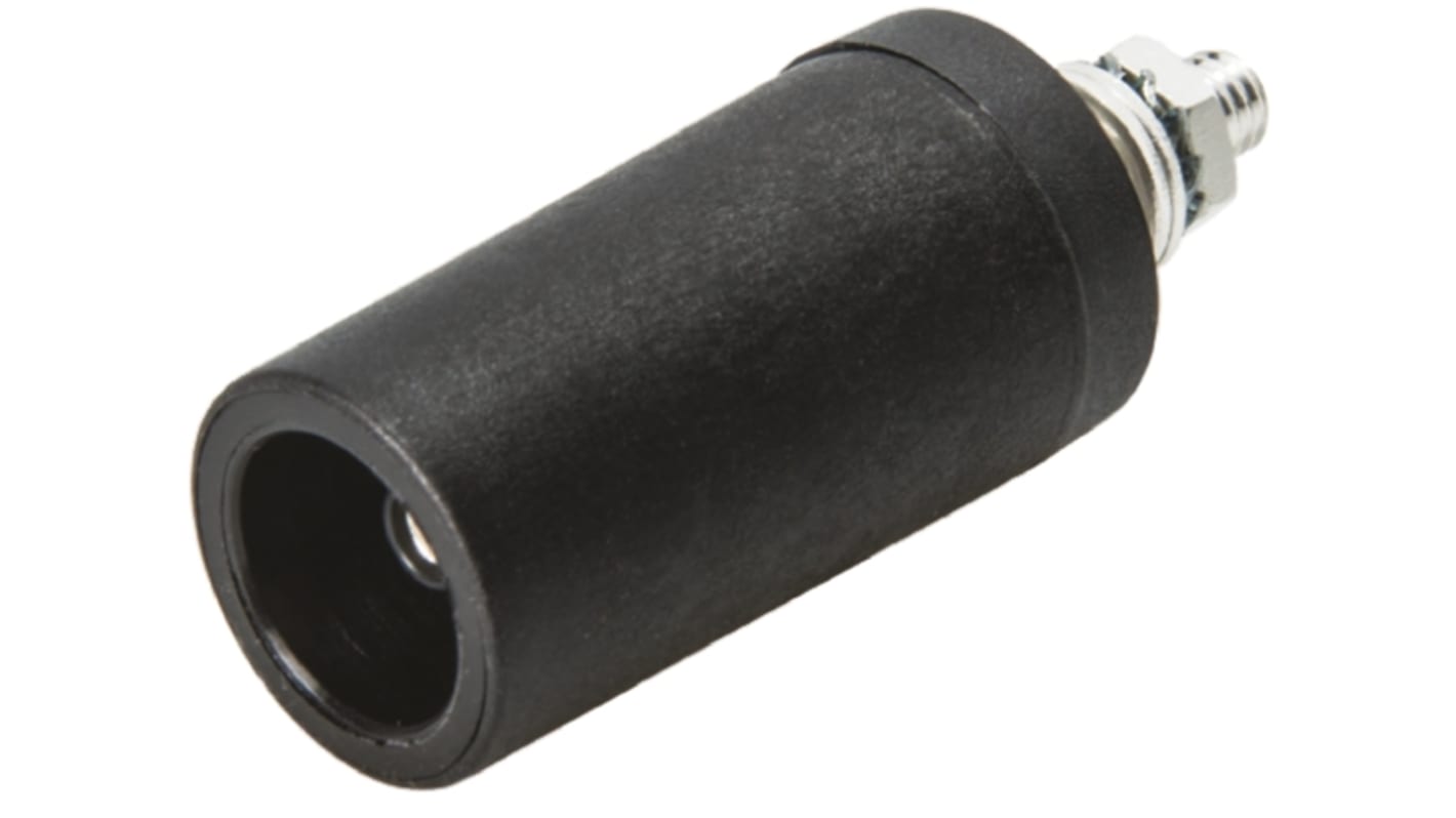Connettore di test Staubli, Maschio, Nero, 80A, 6 mm