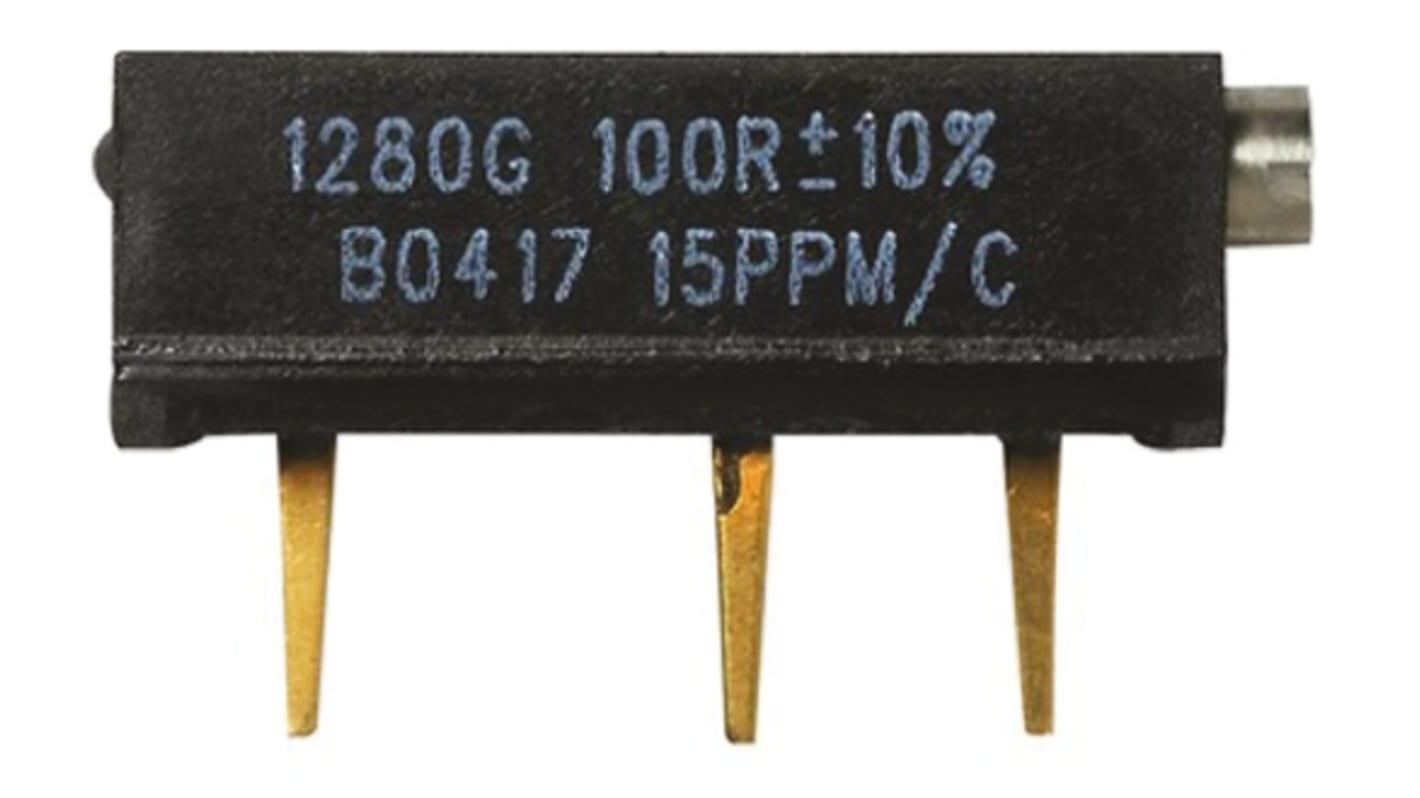 Vishay Foil Resistors 10kΩ Potentiometer 26-Turns Through Hole, Y005610K0000K0L
