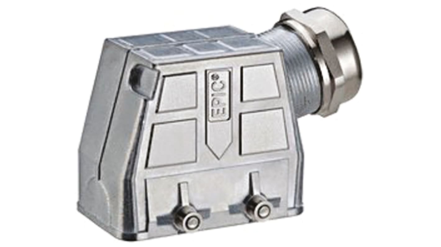 EPIC H-BE Heavy Duty Power Connector Hood, 10 Contacts