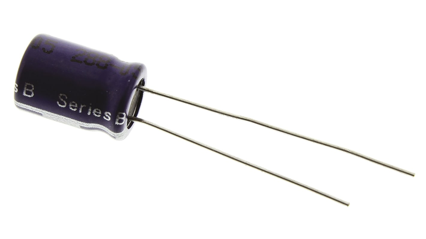 B0810-2R5105-R | Eaton 電気二重層コンデンサ, 2.5V dc 1F B0810-2R5105-R | Eaton 電気二重層コンデンサ, 2.5V dc 1F