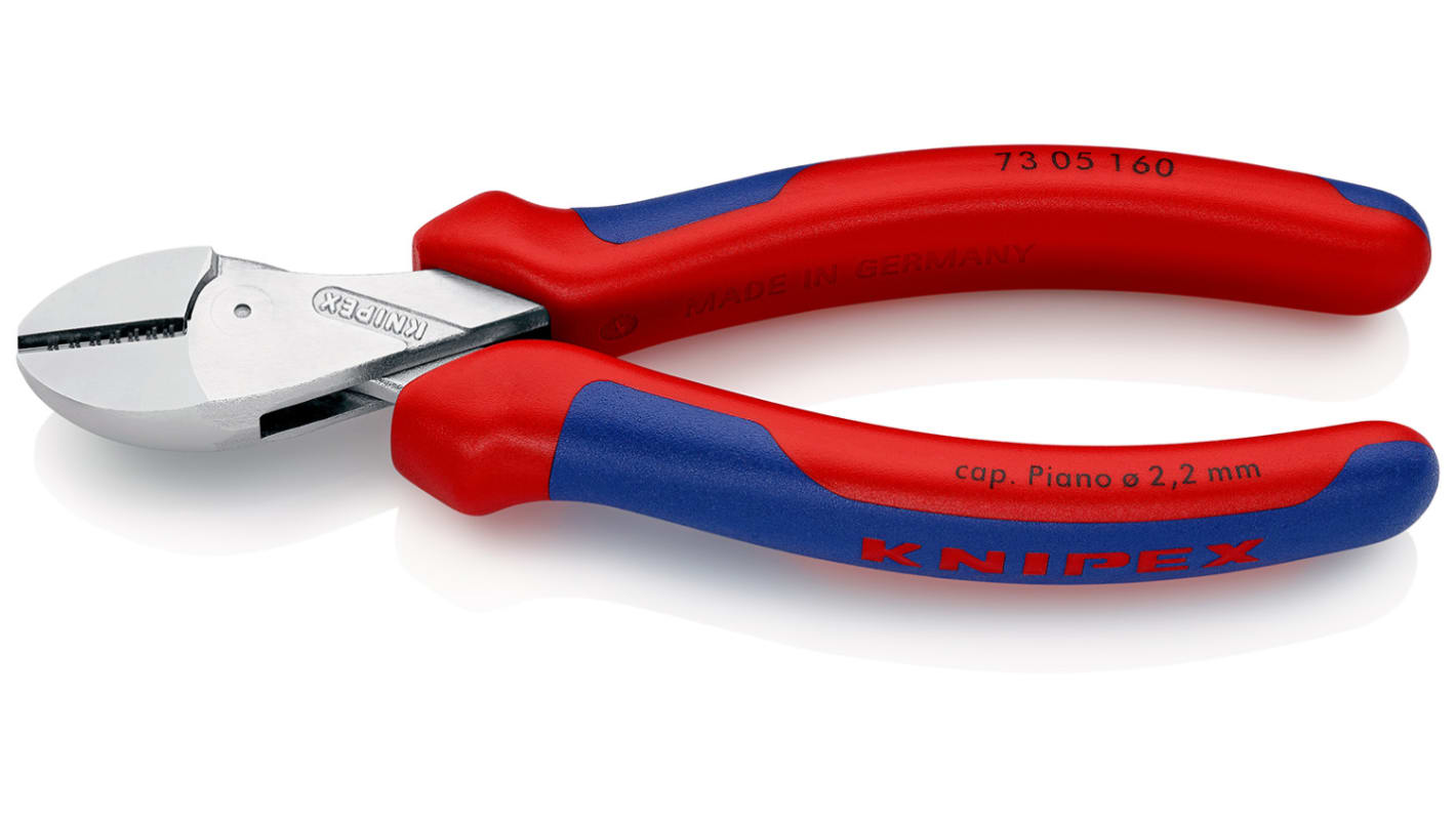 Knipex długość 160 mm gr. cięcia: 4.8mm Nie Stal elektryczna chromowo-wanadowa