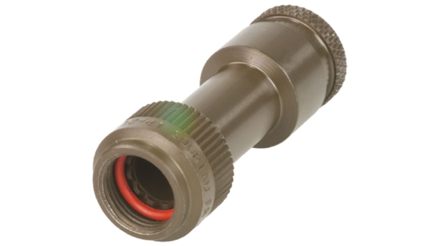 Souriau Sunbank by Eaton, 8DABESize 09 Straight Circular Connector Backshell, For Use With EN3645 ELIO Connectors,