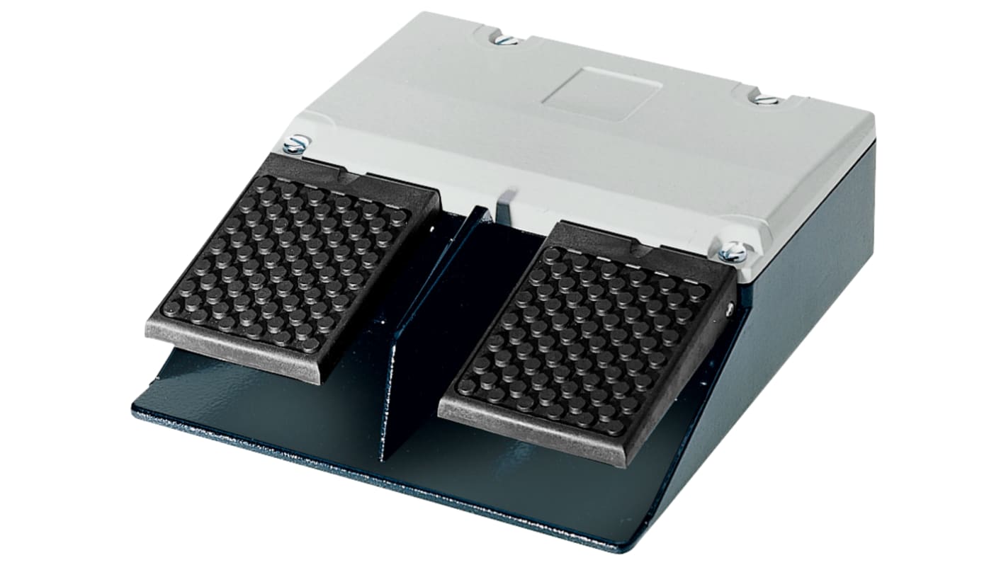 Siemens Foot Switch Momentary Foot Switch - Aluminium Case Material, 2NO/2NC