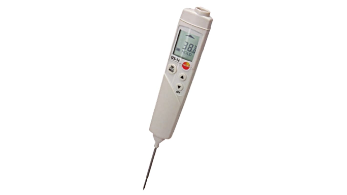 826-T4 IR-Thermometer 6:1, bis +300°C, Celsius, ISO-kalibriert