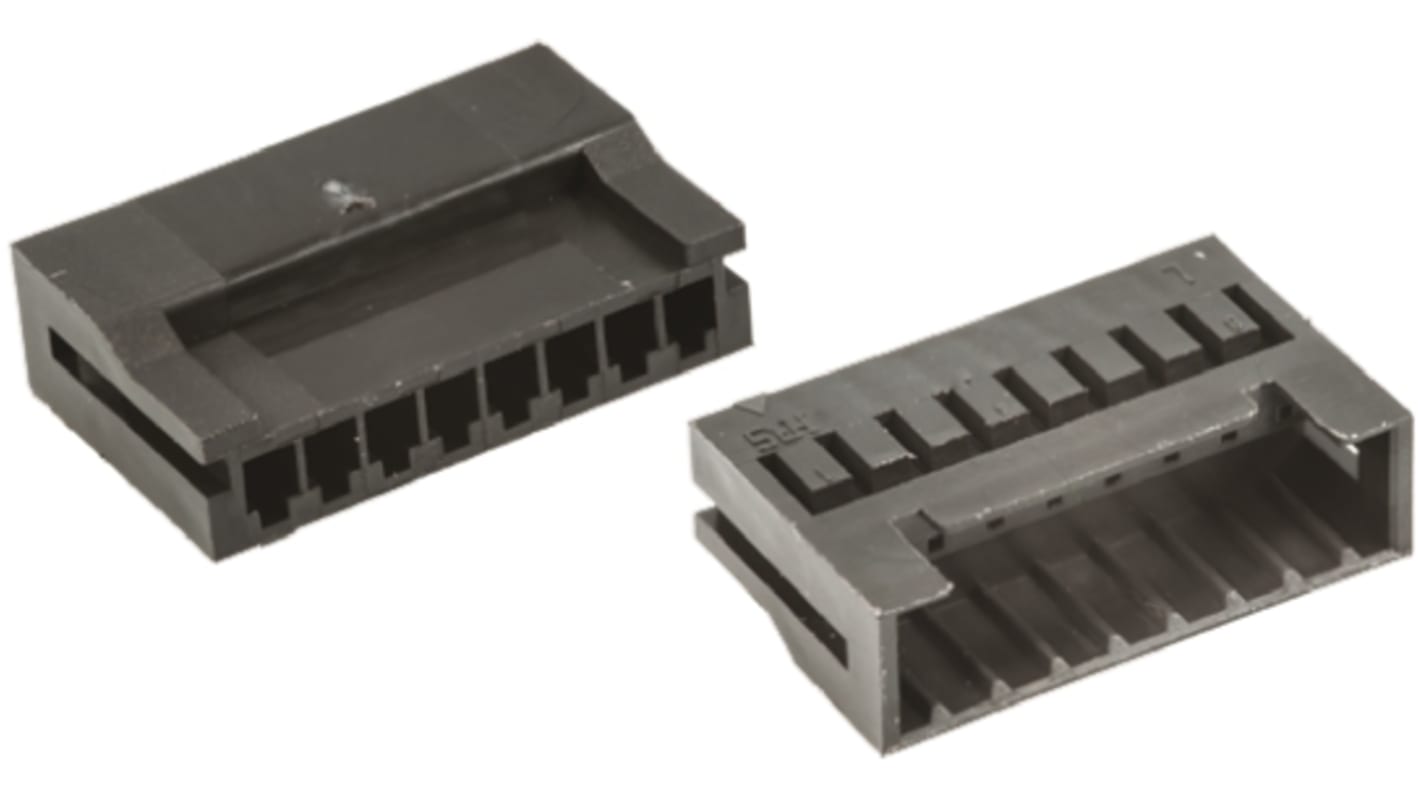 Hirose, DF3 Male Connector Housing, 2mm Pitch, 8 Way, 1 Row