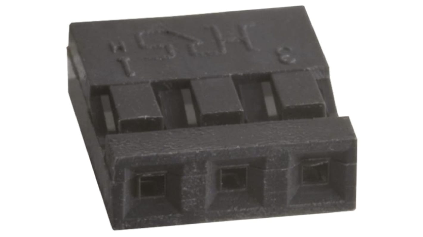 Hirose A4B Steckverbindergehäuse Buchse 2mm, 3-polig / 1-reihig Gerade, Kabelmontage für Serie A4