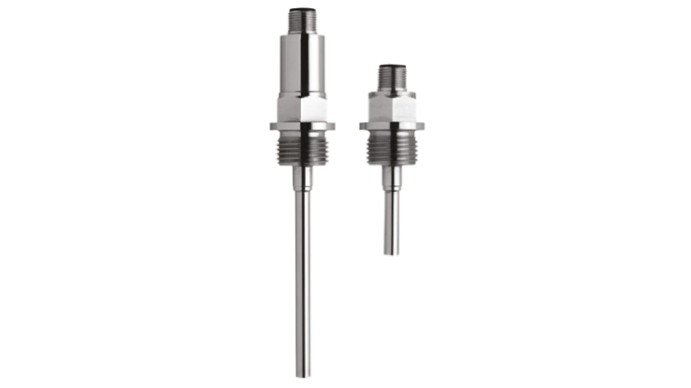 Jumo PT1000 Temperature Sensor, 6mm Dia, 100mm Long, +150°C Max