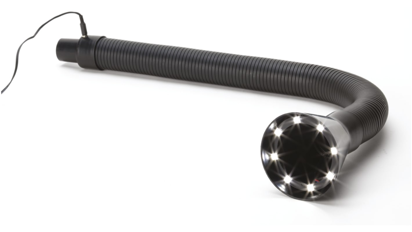 RS PRO LED灯臂 焊烟净化器配件, 650mm长, 漏斗管嘴, 用于V200